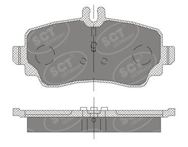 SCT GERMANY Jarrupala, levyjarru SP 411 PR